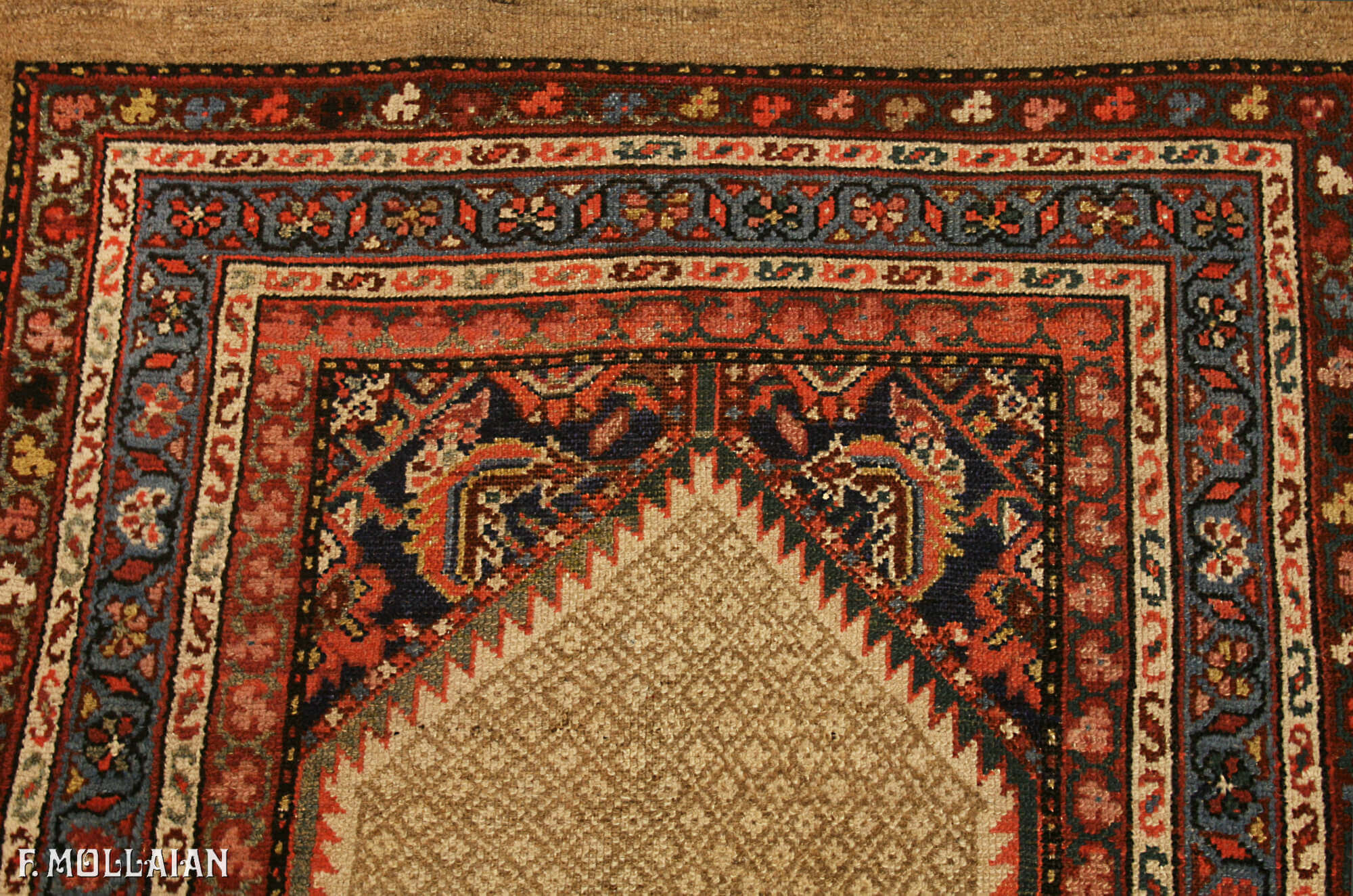Tapis Couloir Persan Antique Hamedan n°:67831312