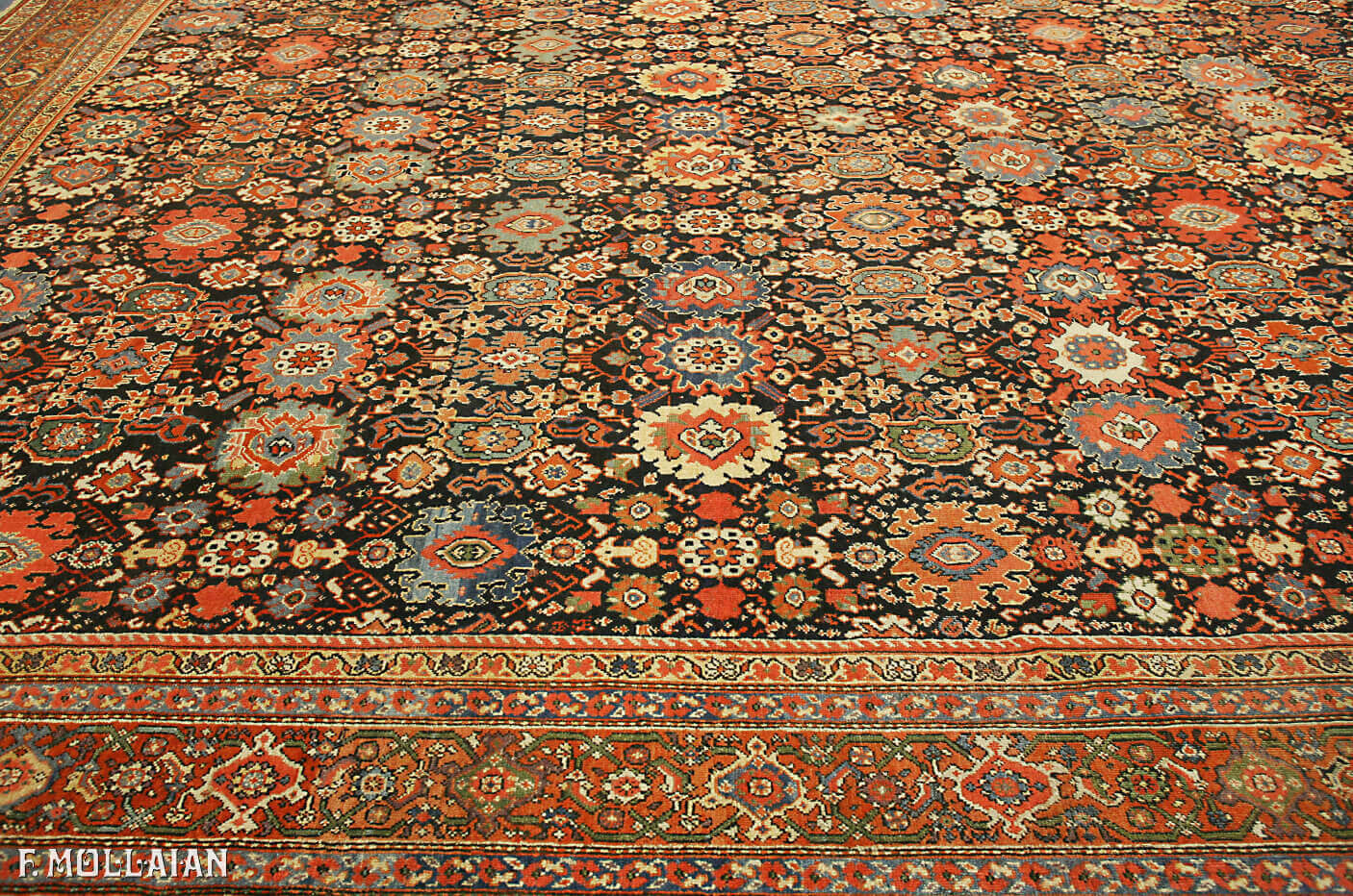 Tapis Persan Antique Farahan n°:68836545