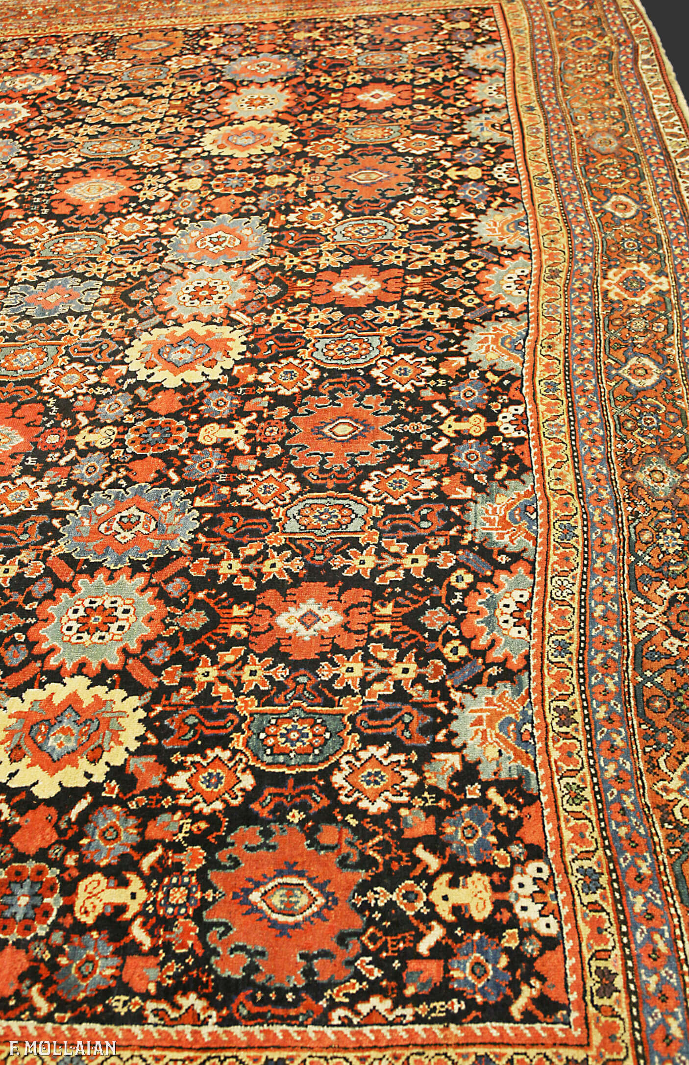 Tapis Persan Antique Farahan n°:68836545