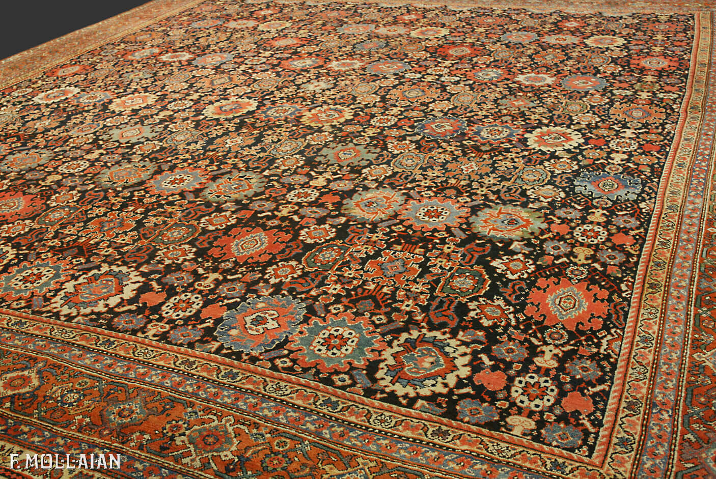 Tapis Persan Antique Farahan n°:68836545