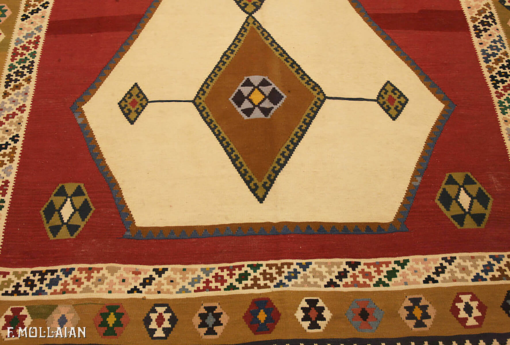 Old Persian Kilim Kashkai (Qashqay) n°:71897113