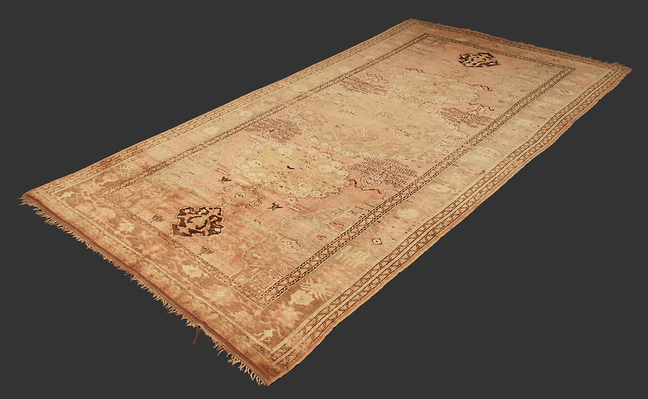 Teppich Türkisch Semi-Antiker Ushak (Oushak) n°:74265873
