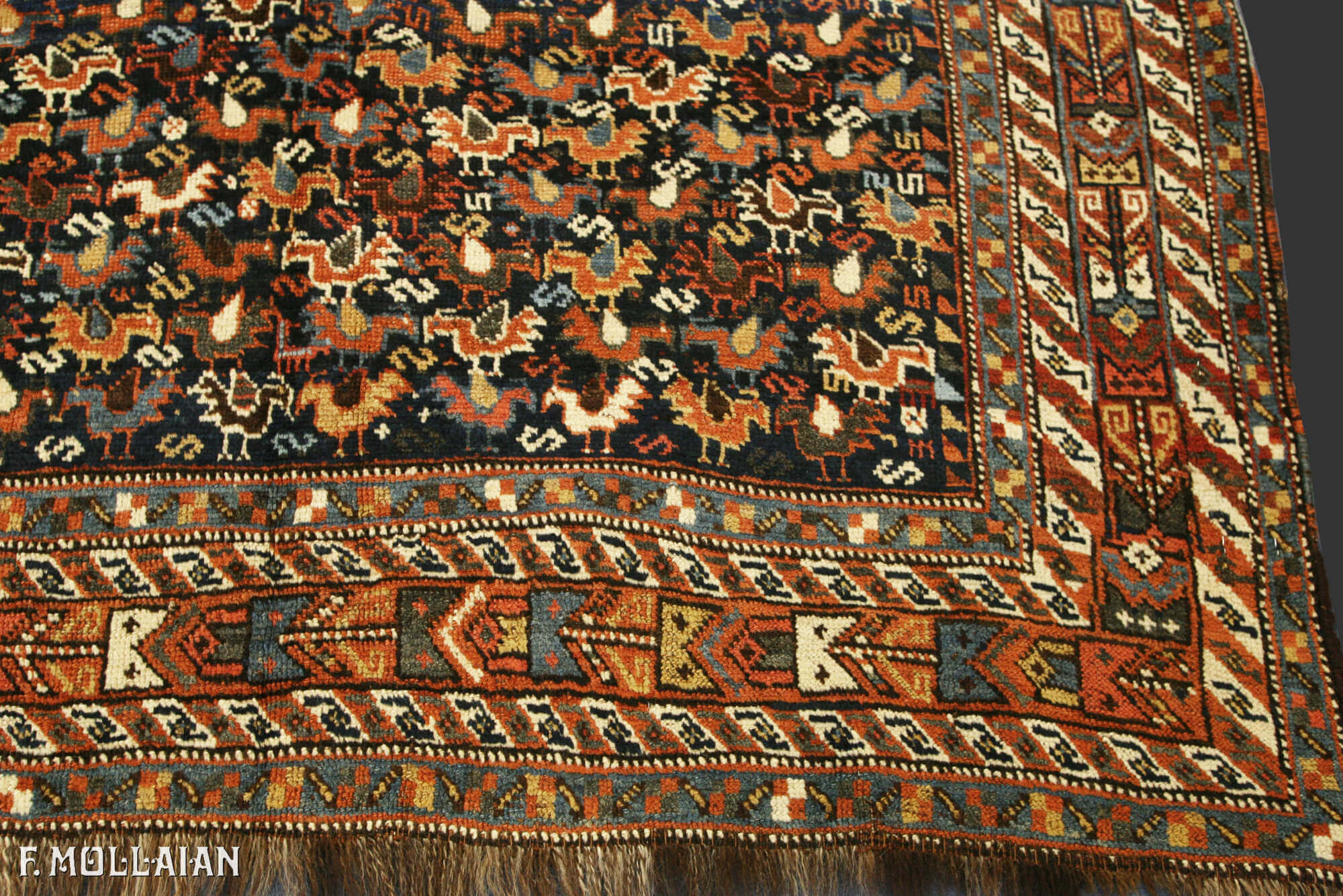 Tapis Persan Antique Khamse n°:76904844