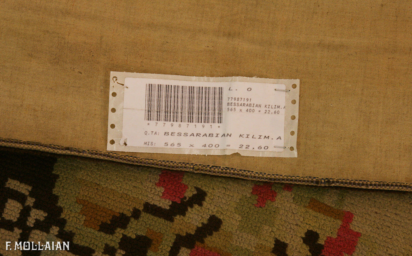 Antigo Bessarabian Kilim n°:77987191