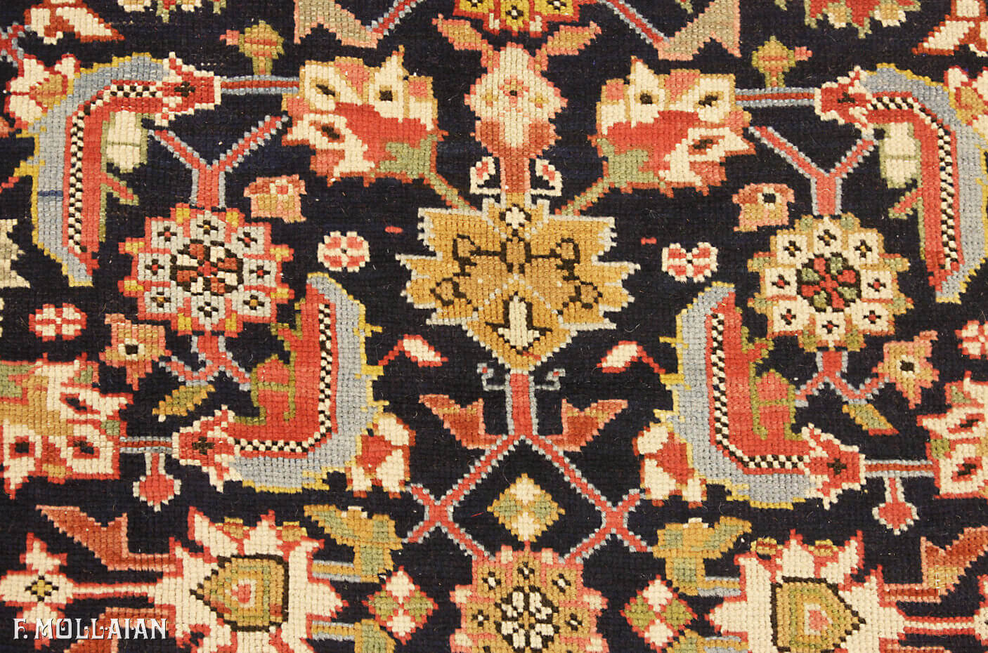 Antique Caucasian Karabakh (Qarabag) Gallery Size Carpet n°:82557031
