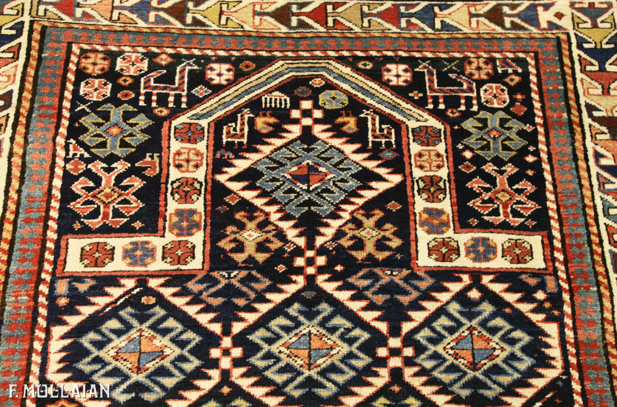 Tapis Caucasien Antique Akstafa n°:85569157