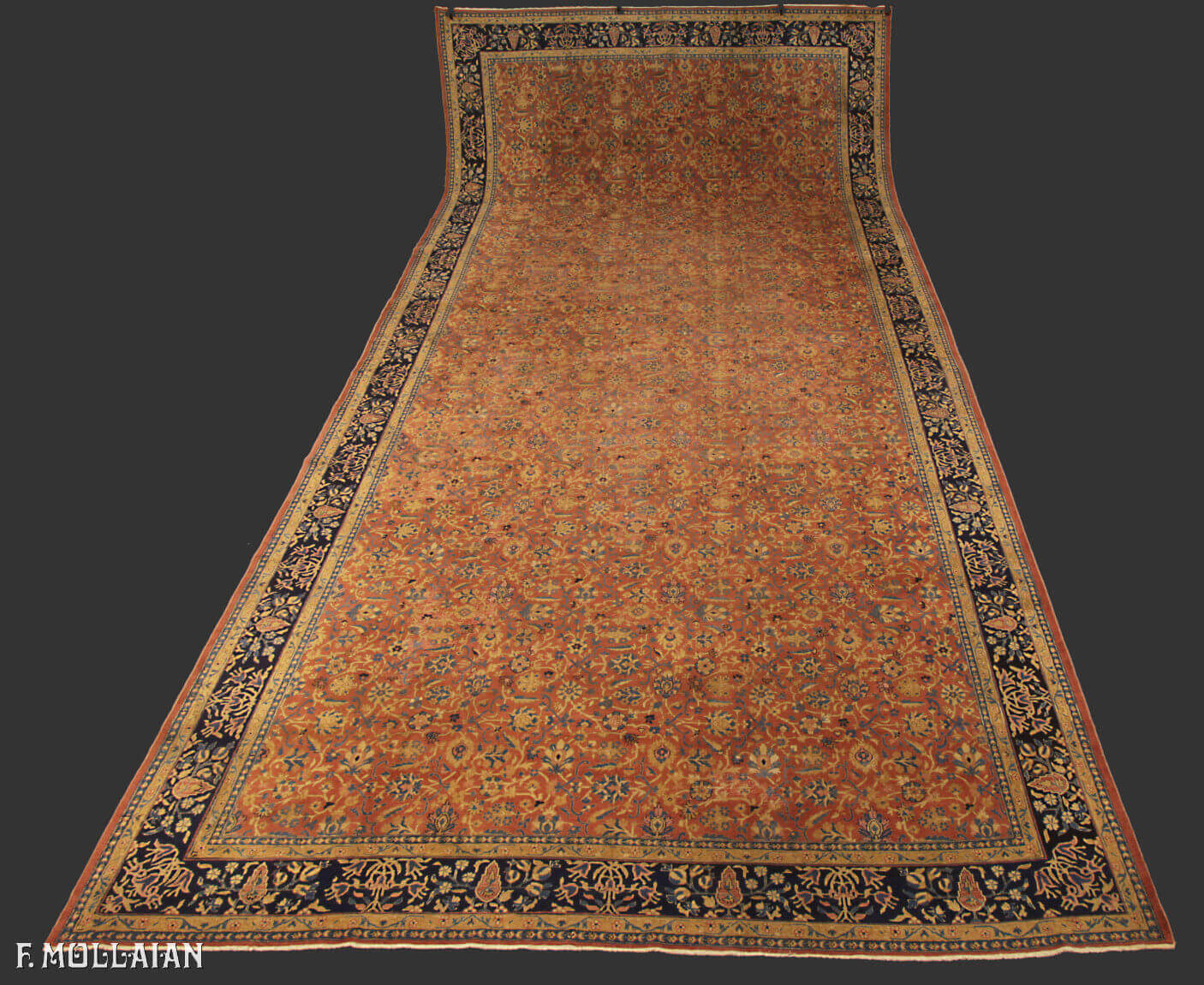 Antique Tabriz Rug Extra Large n°:85607770