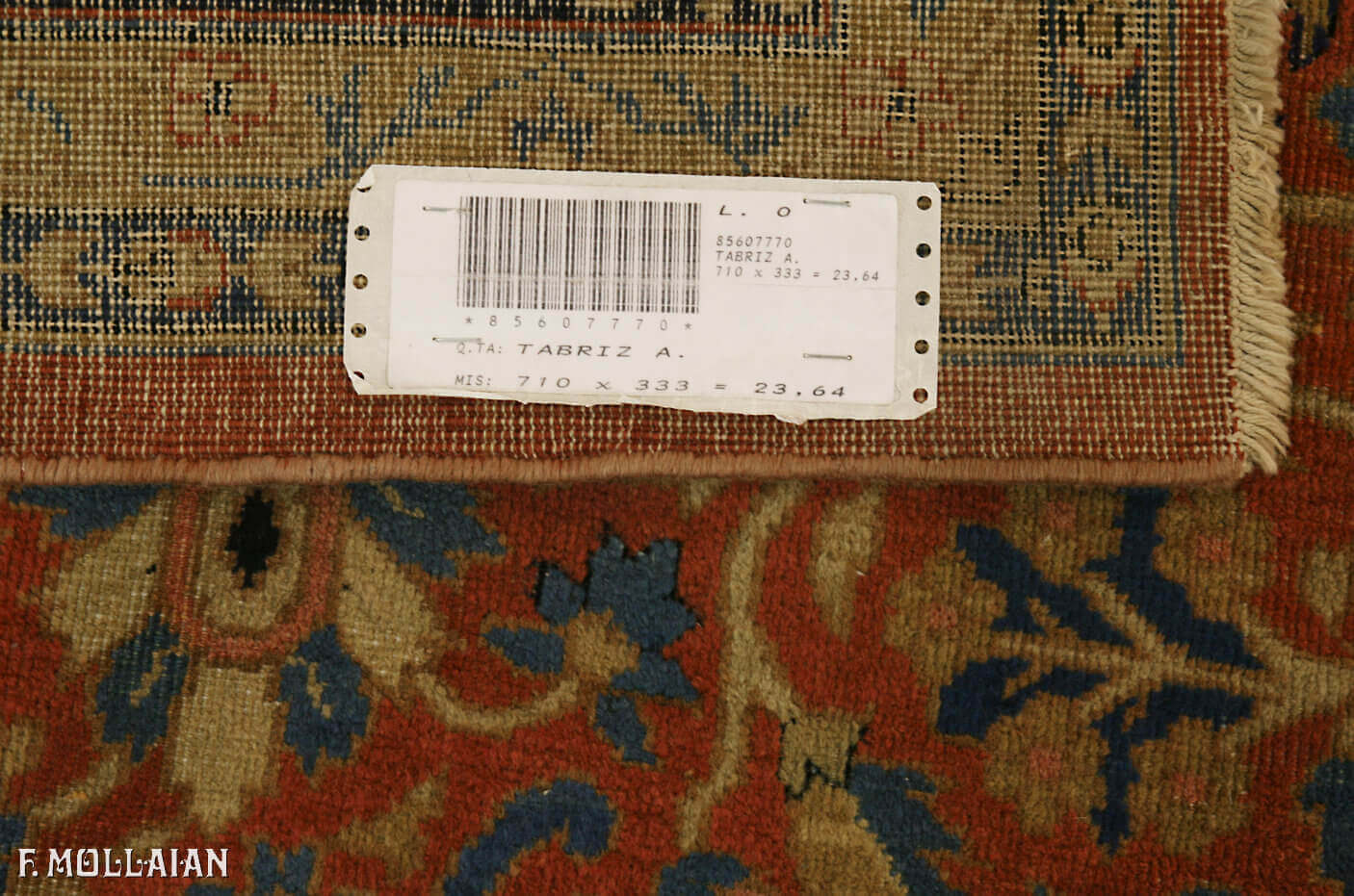 Antique Tabriz Rug Extra Large n°:85607770