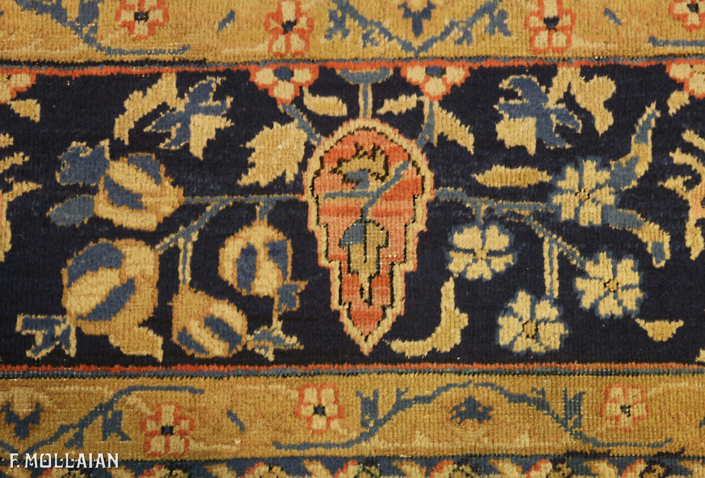 Antique Tabriz Rug Extra Large n°:85607770