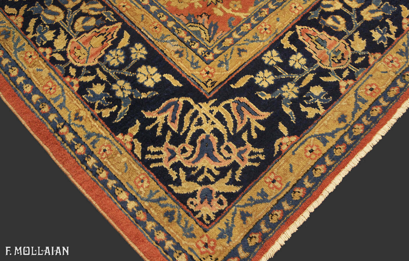 Antique Tabriz Rug Extra Large n°:85607770