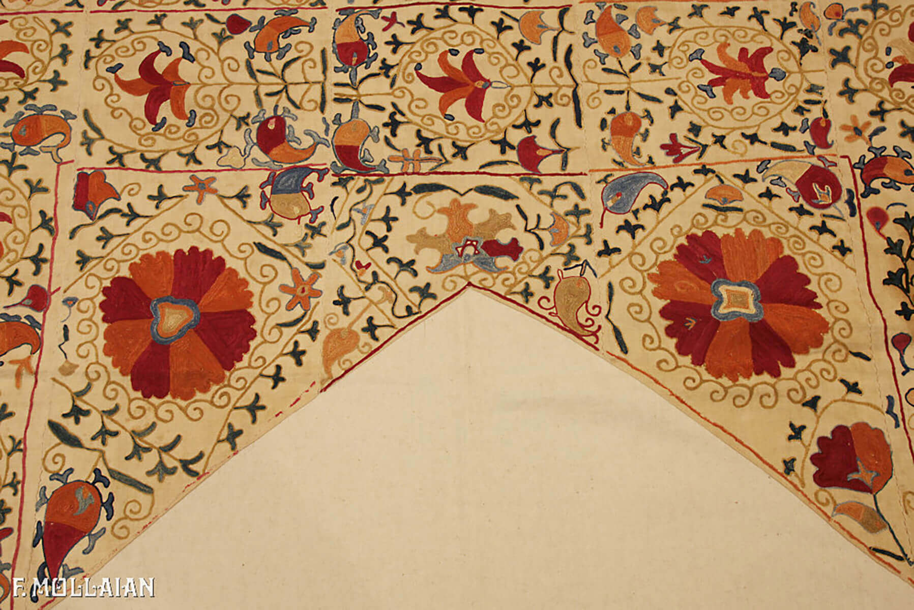 Textile Antique Suzani n°:85856931
