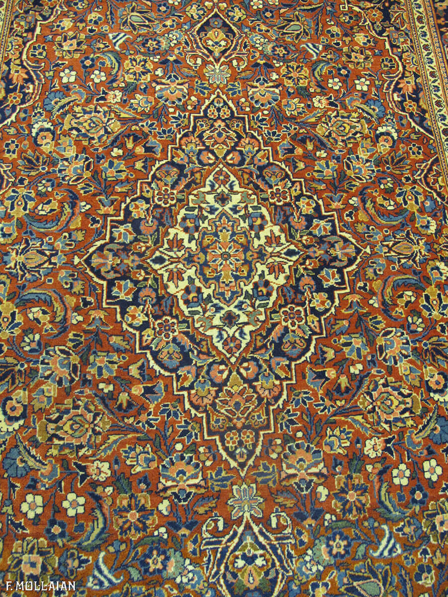 Tapete Persa Antigo Kashan Kurk n°:86063209