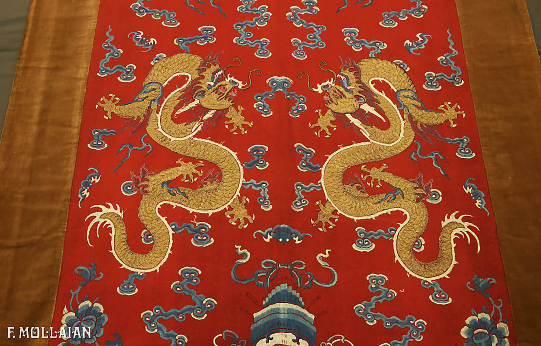 Têxtil Chinês Antigo (Seda & Metal) n°:87635740