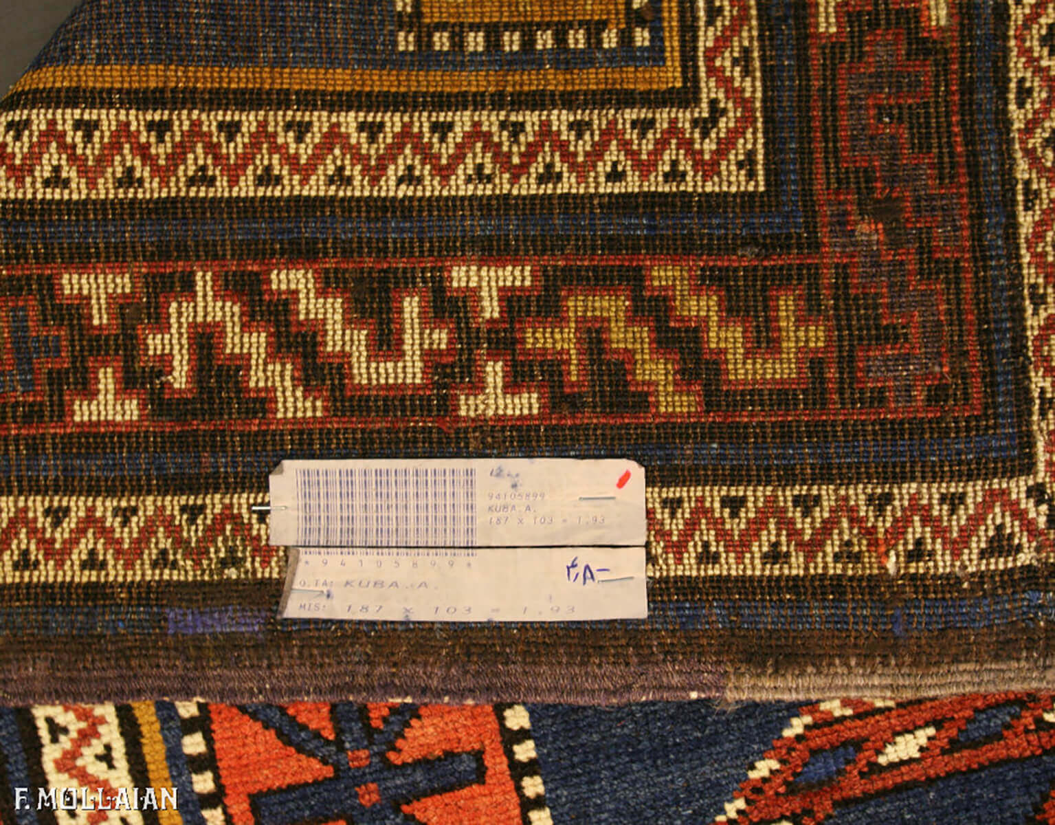 Alfombra Caucásica Antigua Kuba (Quba) n°:94105899