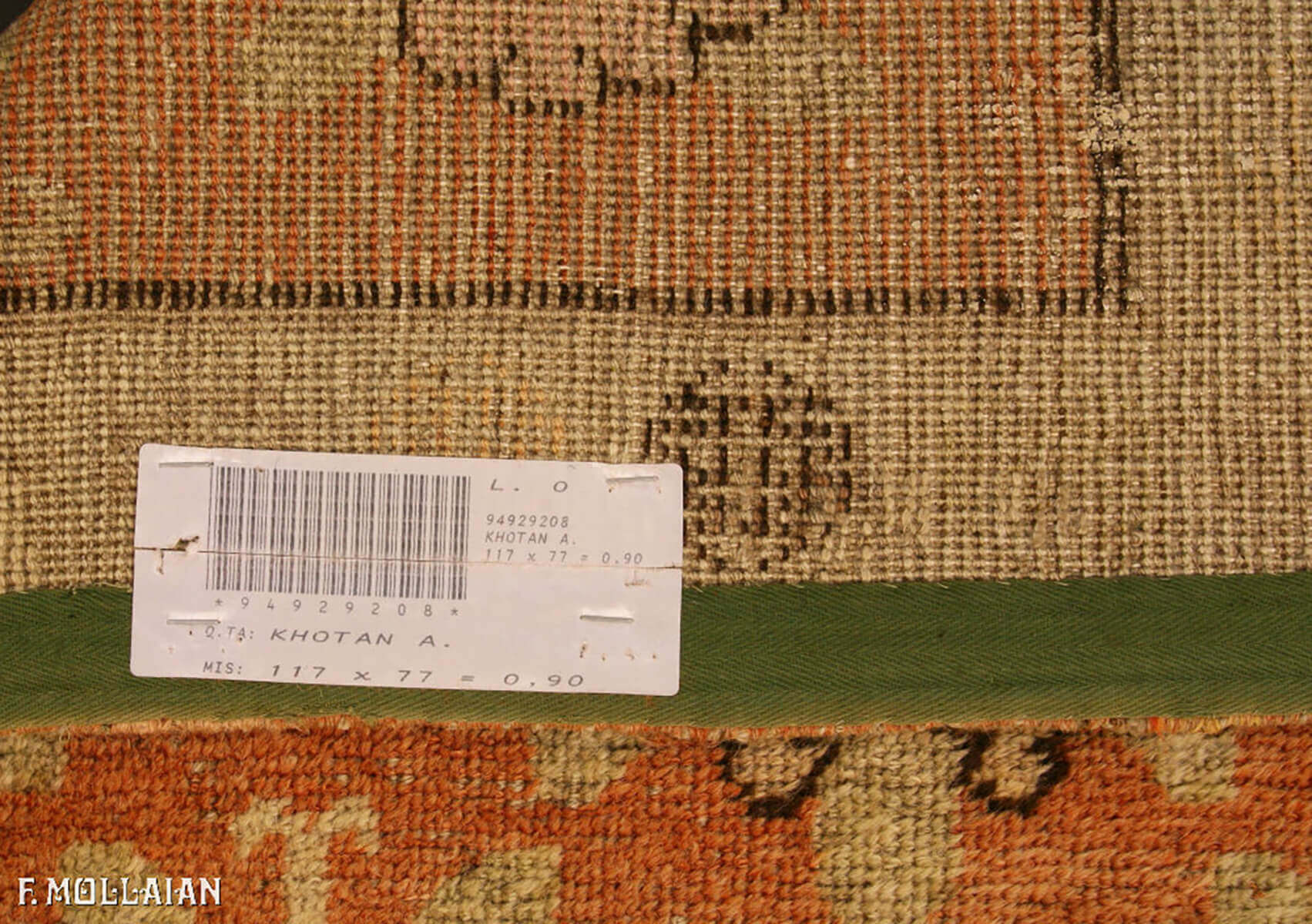 Tapis Antique Khotan n°:94929208