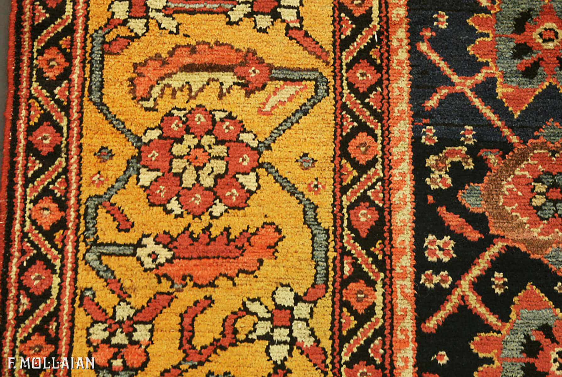 Alfombra Persa Antigua Malayer n°:95227491
