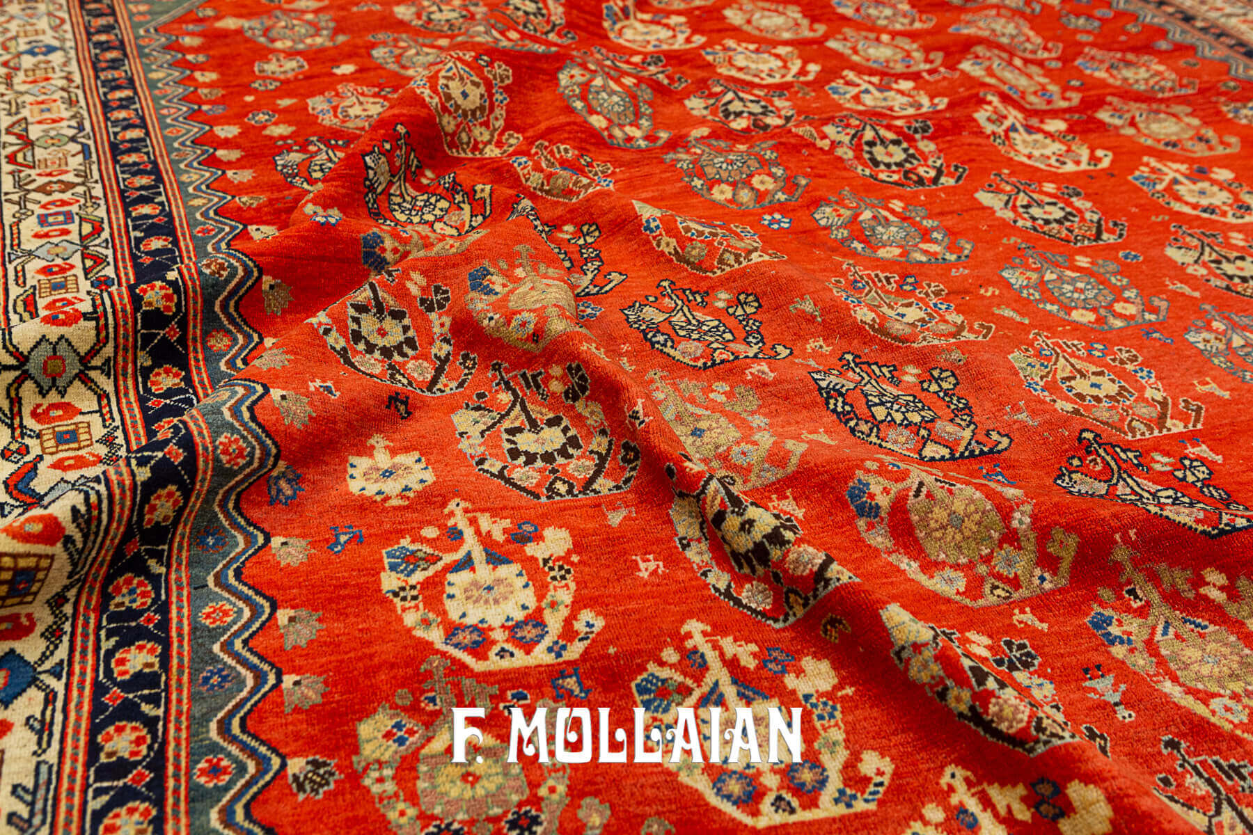 Tapis Persan Kashkuli pour la Galerie Large (kalleh) n°:96133719