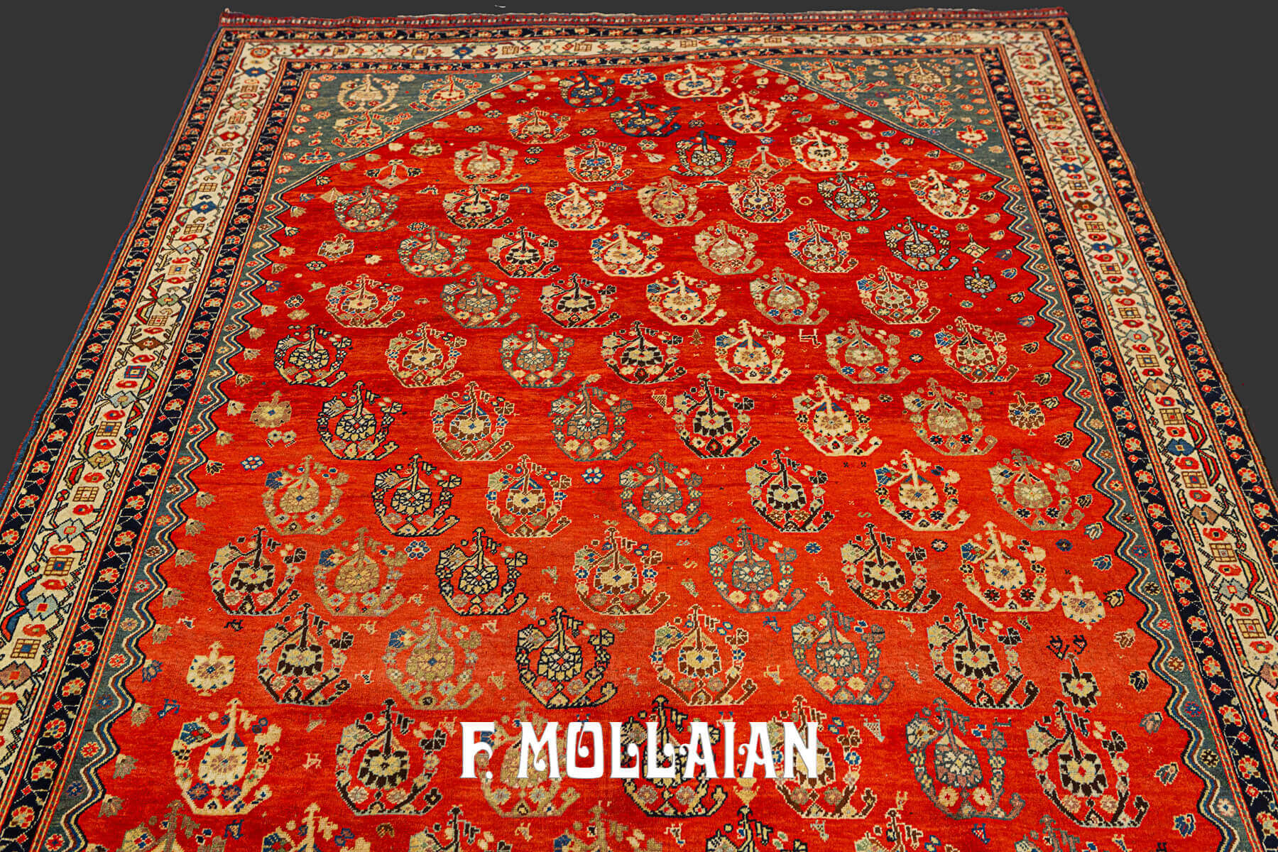 Tapis Persan Kashkuli pour la Galerie Large (kalleh) n°:96133719