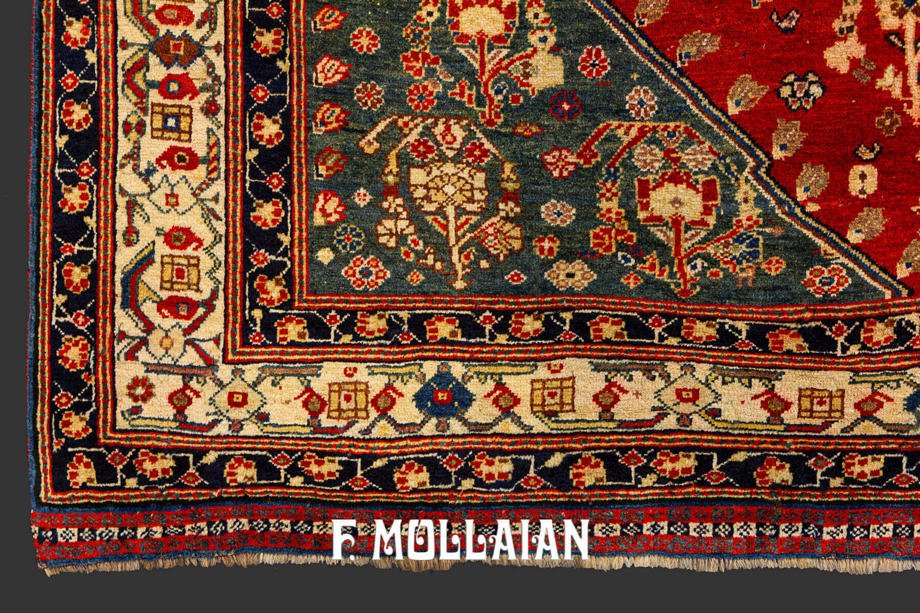 Tapis Persan Kashkuli pour la Galerie Large (kalleh) n°:96133719