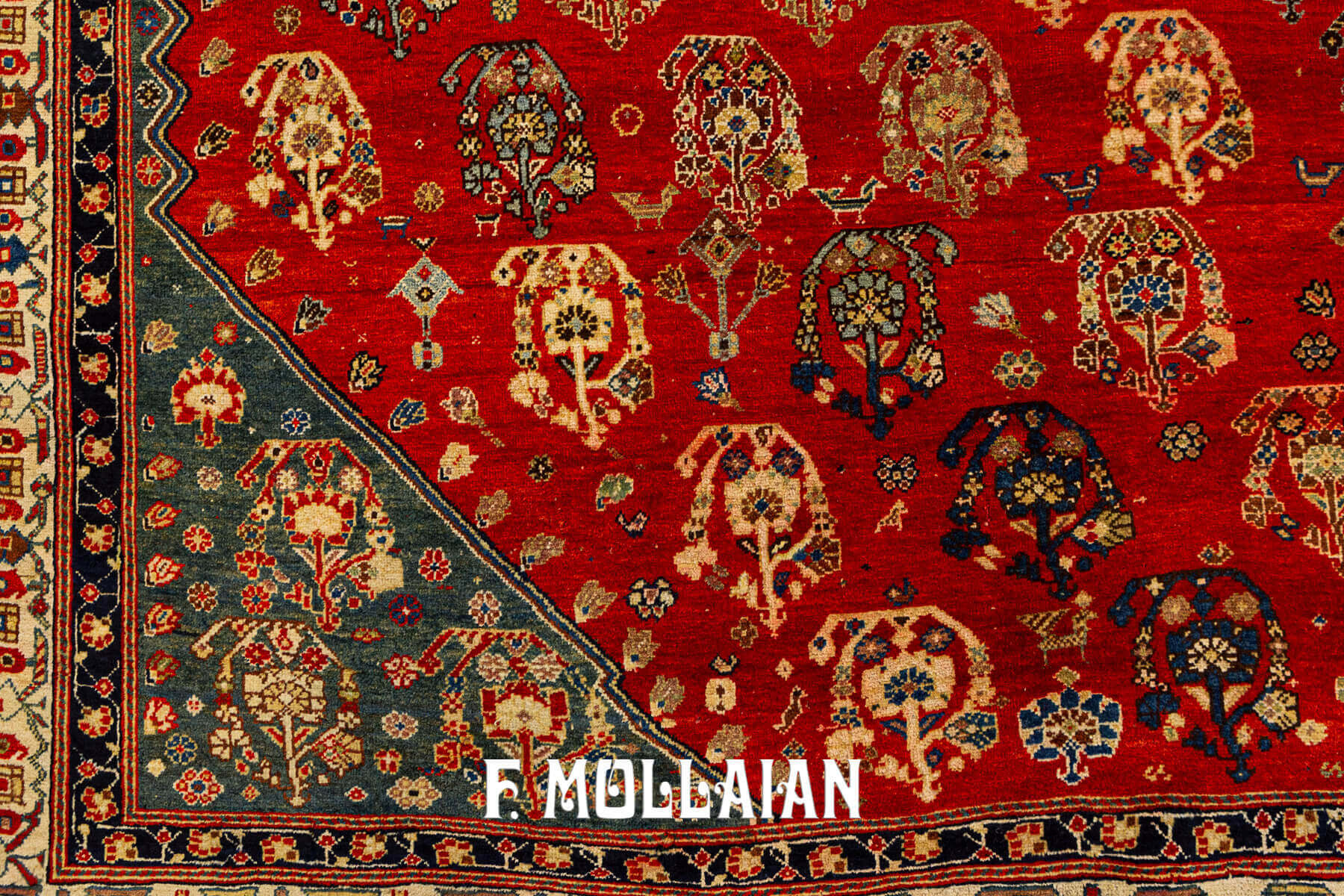 Tapis Persan Kashkuli pour la Galerie Large (kalleh) n°:96133719