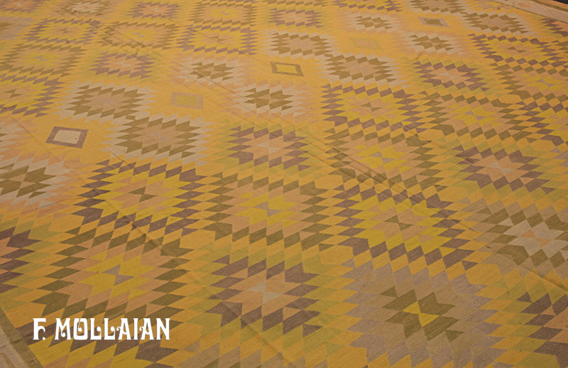 Kilim Indien Antique Dhurrie n°:99782499