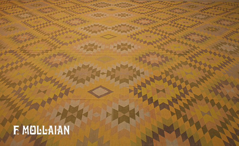 Kilim Indien Antique Dhurrie n°:99782499