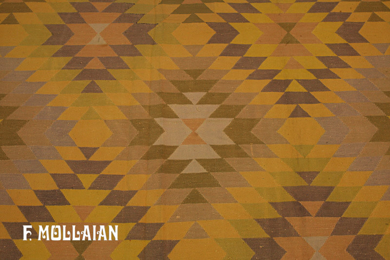 Kilim Indien Antique Dhurrie n°:99782499