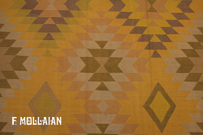 Kilim Indien Antique Dhurrie n°:99782499