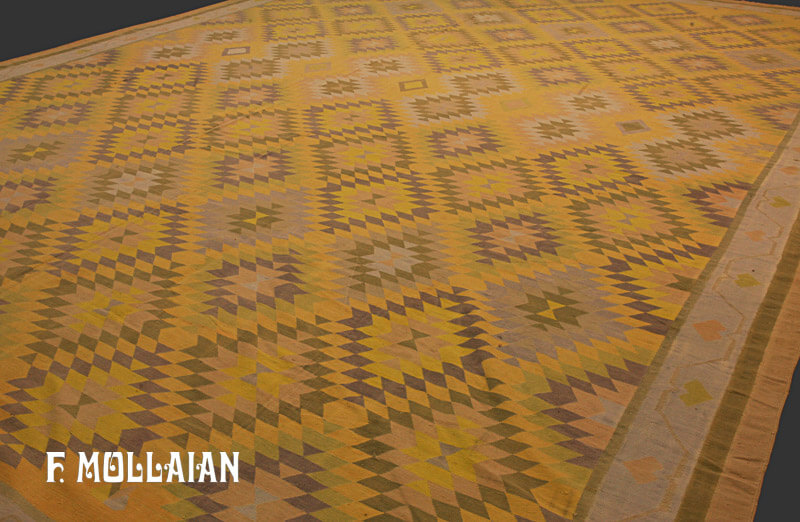 Kilim Indien Antique Dhurrie n°:99782499