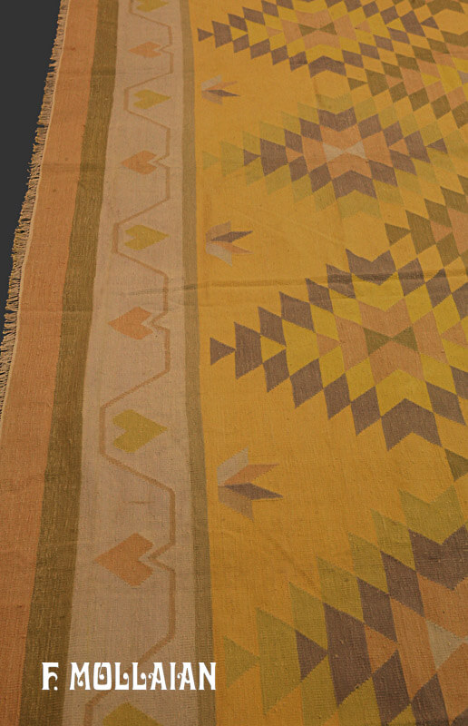 Kilim Indien Antique Dhurrie n°:99782499