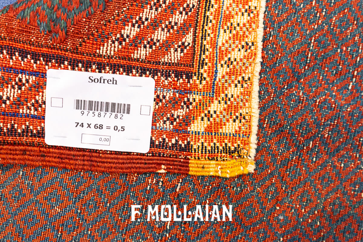 Persian Sofreh Kilim Rug n°:97587782